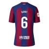 Officiële Voetbalshirt FC Barcelona Gavi 6 Thuis 2023-24 - Heren